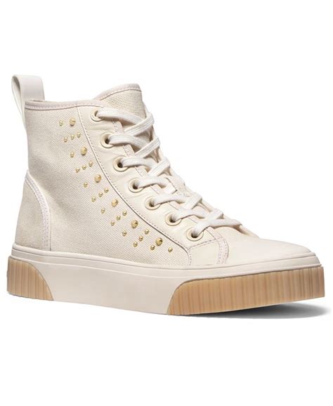 michael kors gertie studded leather sneaker|Michael Kors Gertie Studded High.